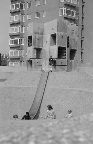 Post-War housing next to Brockwell Park, south London