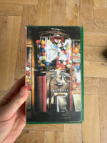 Jello VHS front
