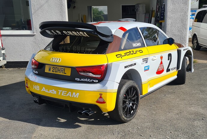 Audi Quattro - A1 Quattro Gruppe B S1 back side - 20210923_110133